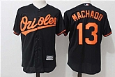 Baltimore Orioles #13 Manny Machado Black New Cool Base Stitched Jersey,baseball caps,new era cap wholesale,wholesale hats
